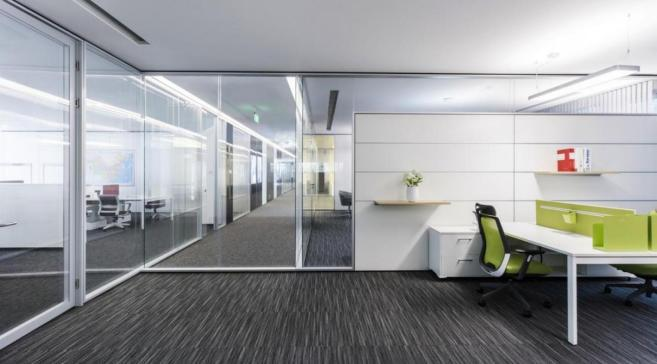 glass cubicle