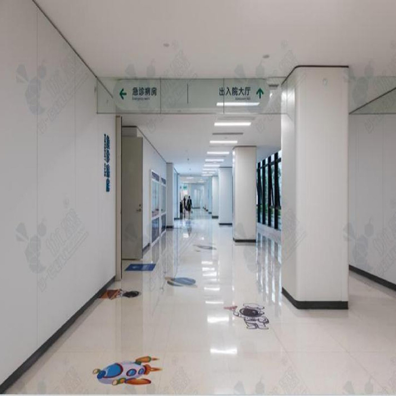 Antibacterial Metal Composite Partition Wall For Medical Purposes