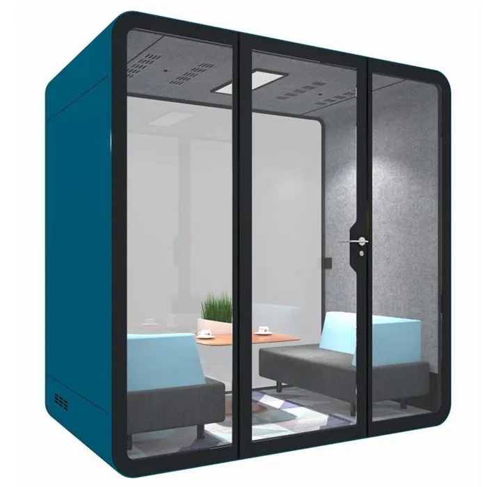 The Advantages of Double Business Negotiation Soundproof Glass Room