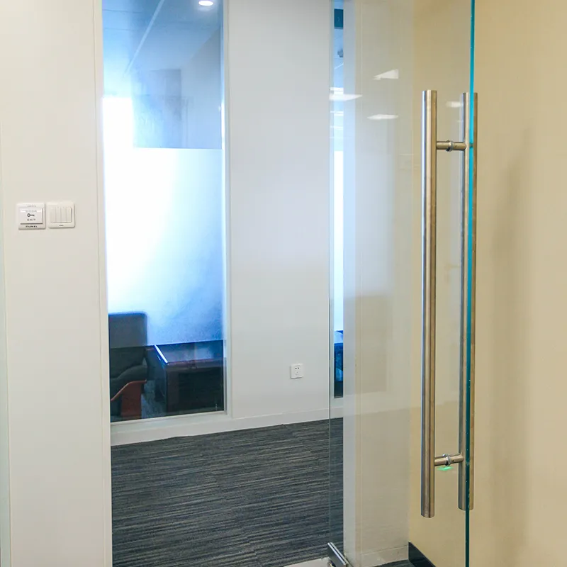 Tempered Frost-Baked Glass Door