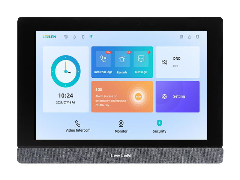 Китай Внутренний мониторинг Андроид-интеркома с 10,1-дюймовым сенсорным экраном и Wi-Фи, производитель