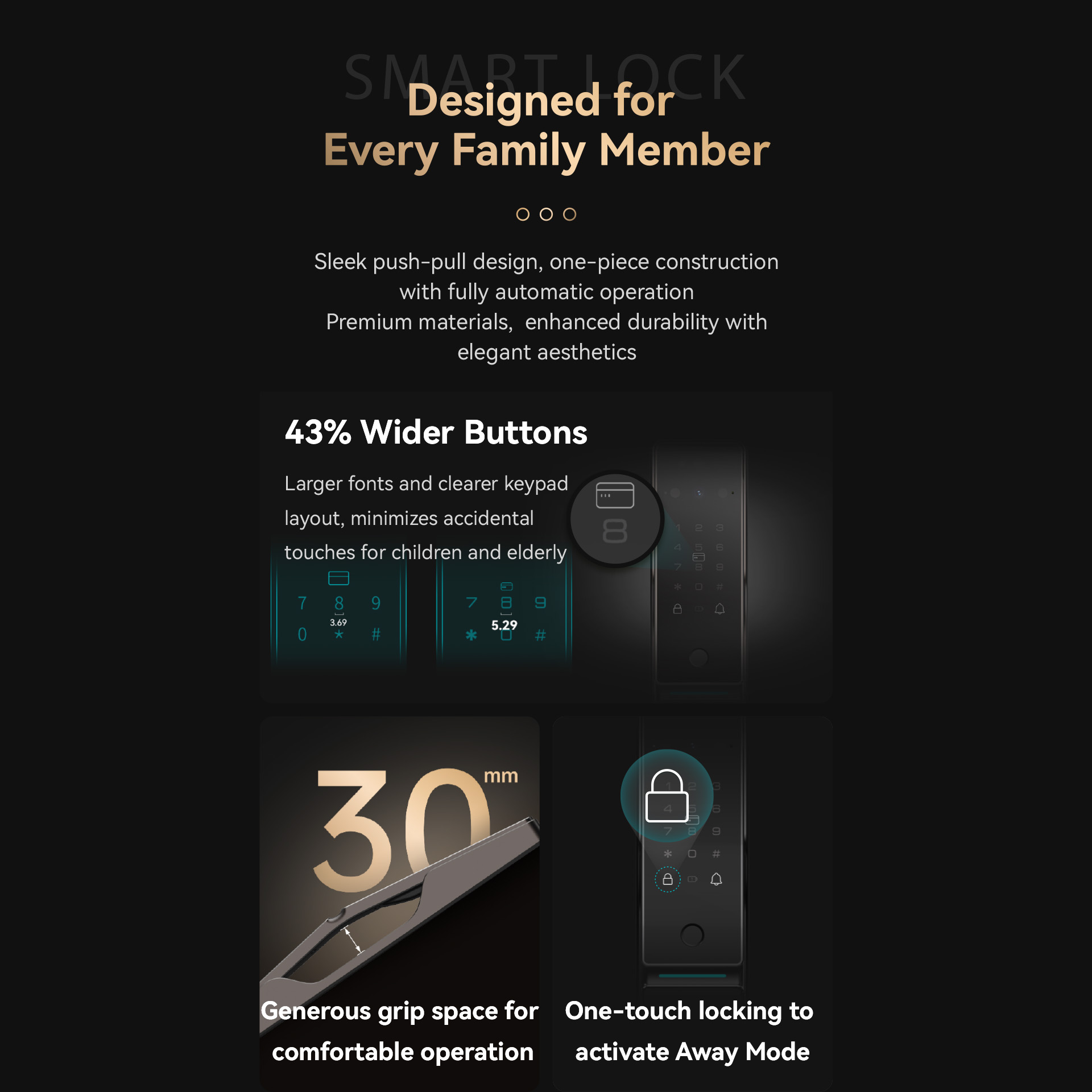 automatic 3D face recognition video call smart lock
