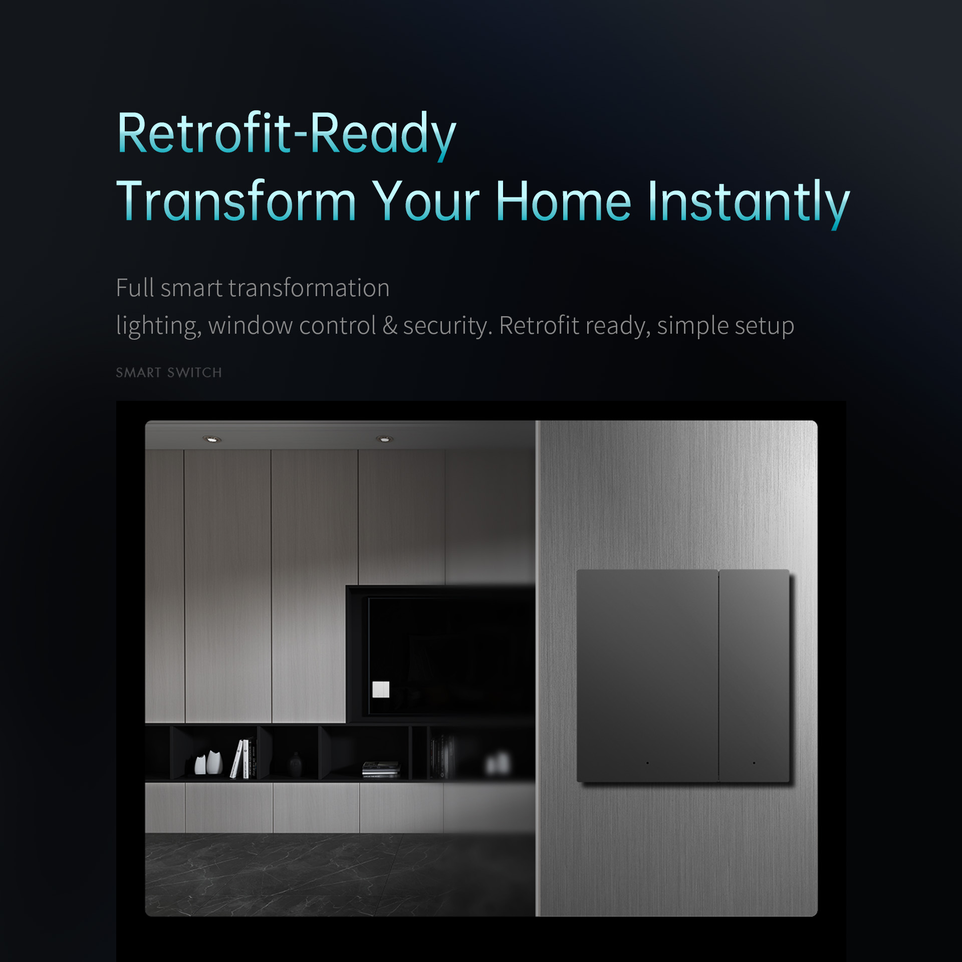 smart home control switch