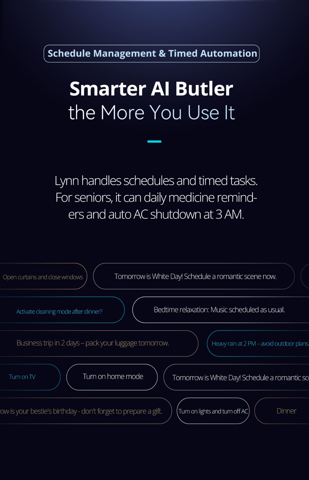 smart home control panel