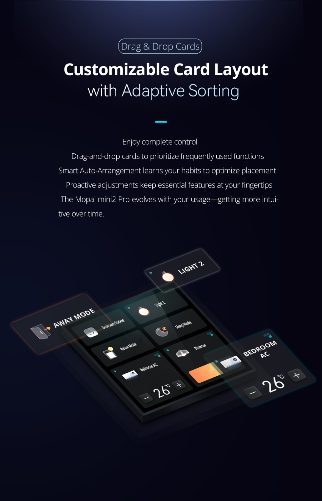smart home control panel