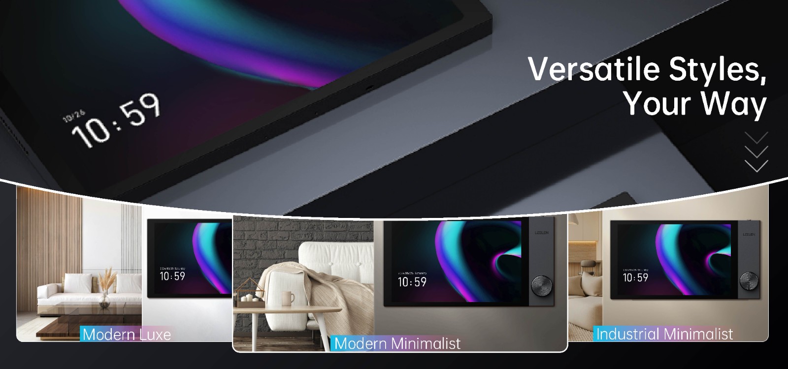 multiple ways to unlock villa and apartment door