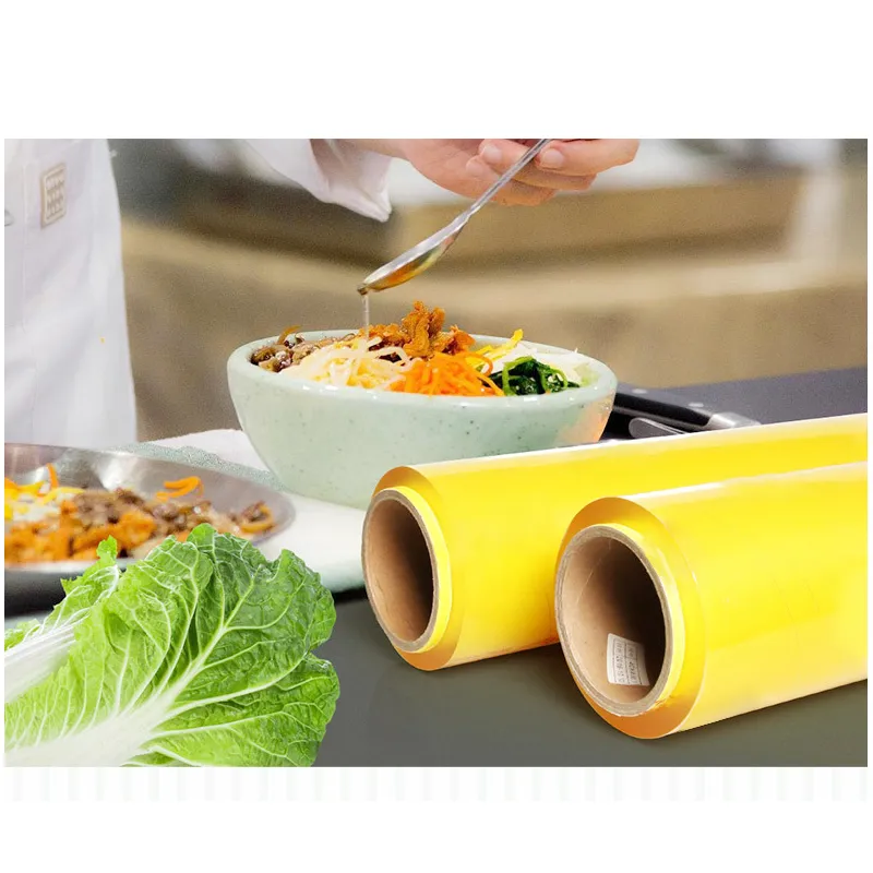 Bungkus Plastik Pvc Bening untuk Layanan Makanan