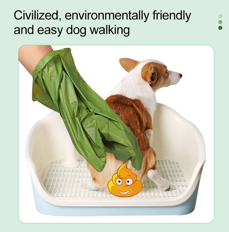 Biodegradable pet poop bags