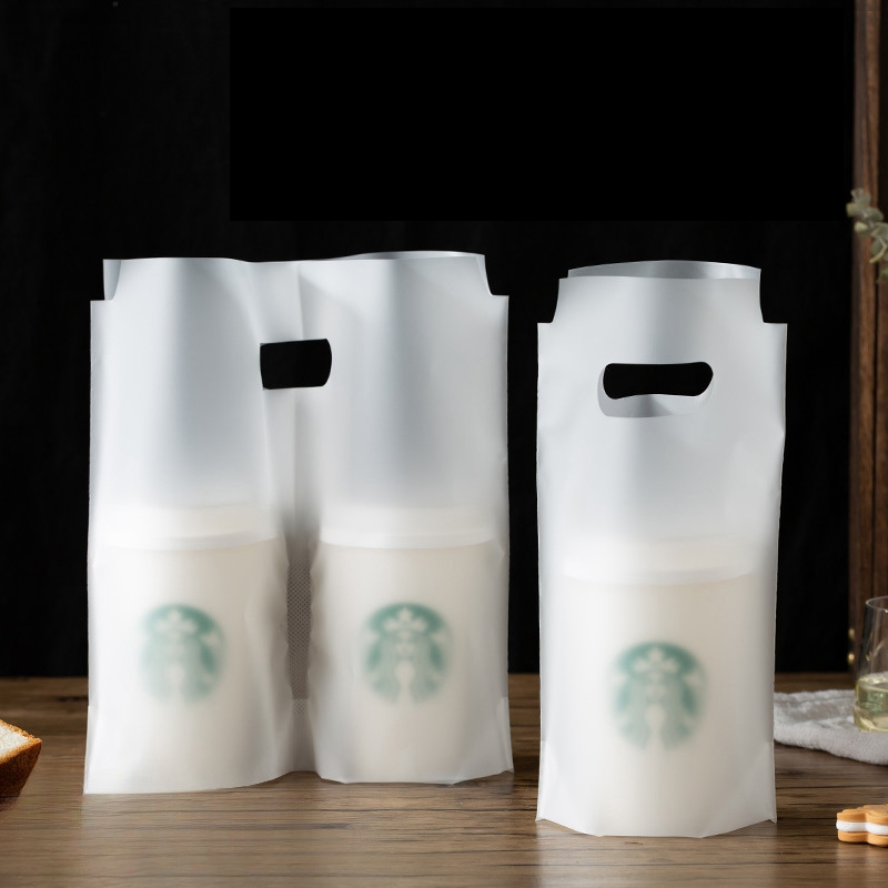 Biodegradable cup bag