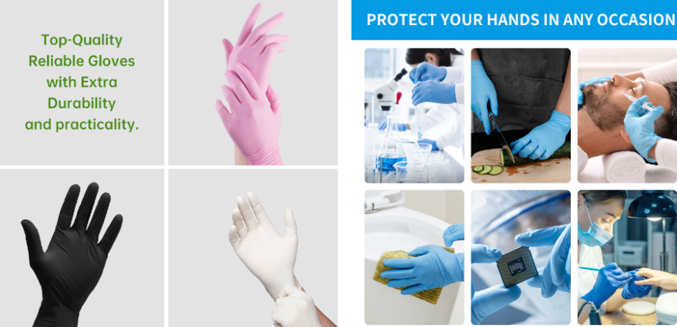 nitrile gloves