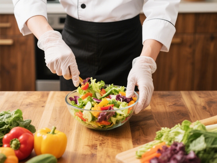 Der unsichtbare Schutzschild: Wie hochwertige Einweghandschuhe Ihr Lebensmittelgeschäft schützen
