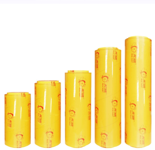 रेस्तरां के लिए स्लाइड कटर के साथ बड़ा प्लास्टिक फ़ूड रैप