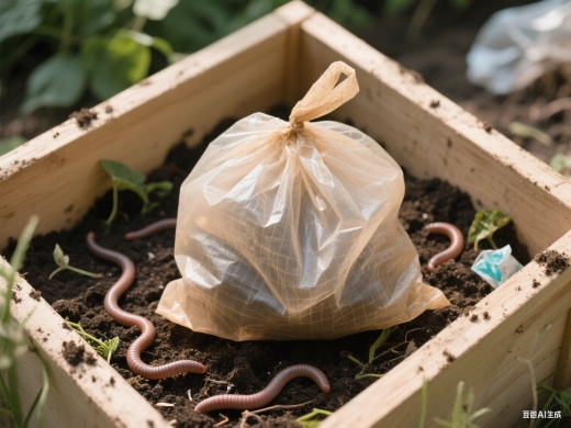 कम्पोस्टेबल कचरा बैग, सड़ सकने वाले रसोई अपशिष्ट बैग