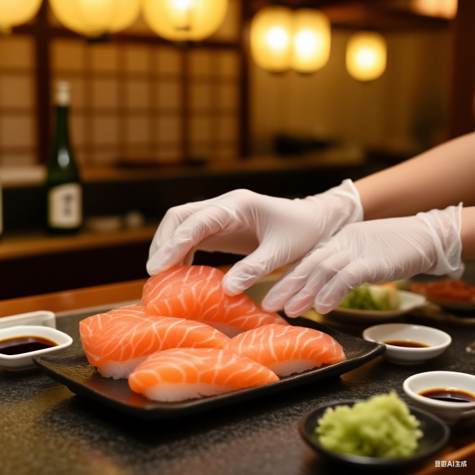 disposable glove in HDPE food safety