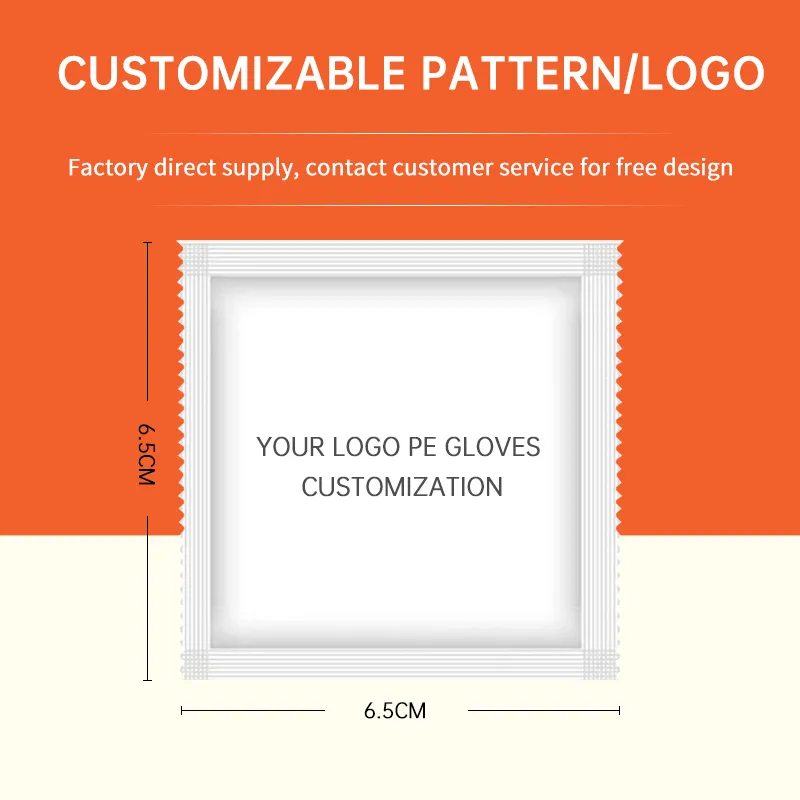 खाद्य-सुरक्षित पीई दस्तानों में सुंदरता खोजना