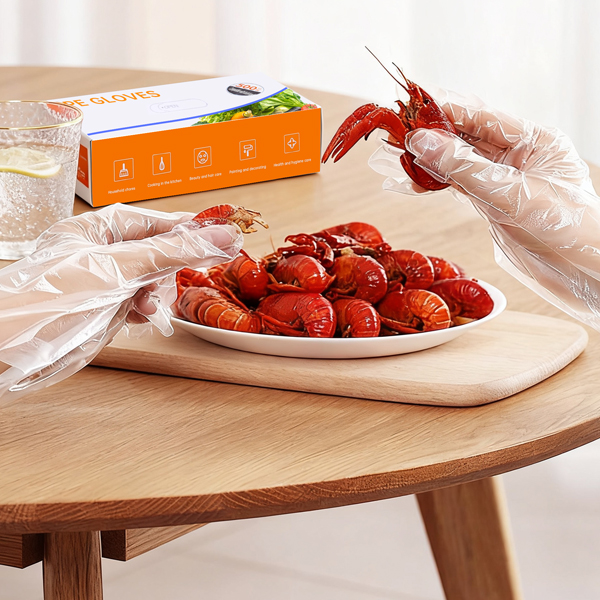 disposable poly gloves with hanging board disposable poly gloves with hanging board