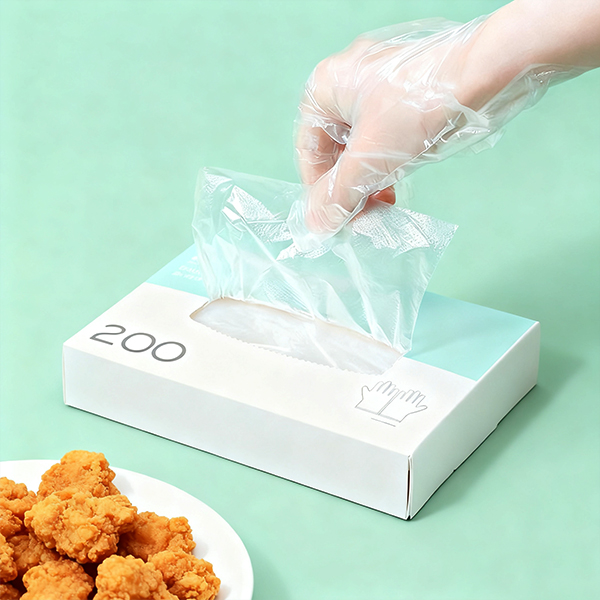 What Are Food-Grade PE Gloves?