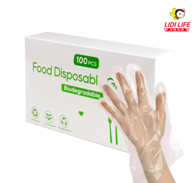 plastic gloves