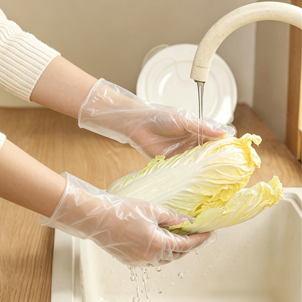 La demande japonaise de gants alimentaires en polyéthylène explose.