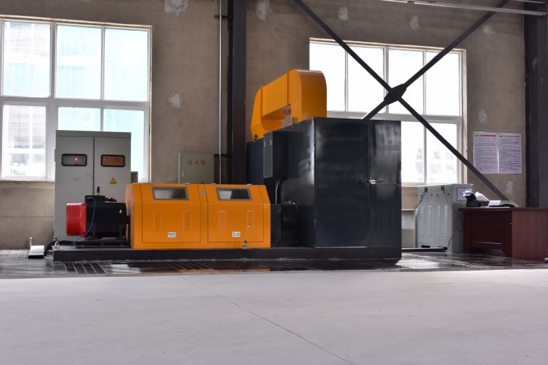 هندسة إنتاج نظام فرامل السكك الحديدية عالية السرعة - منضدة اختبار القصور الذاتي