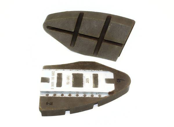 Pastilha de freio orgânica para disco de alumínio