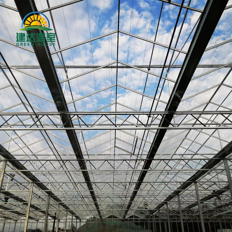 Glass Greenhouse With Samrt Cooling System