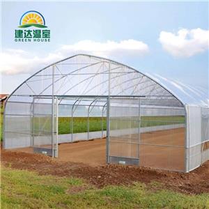Hot Galvanized Steel Structure Green House