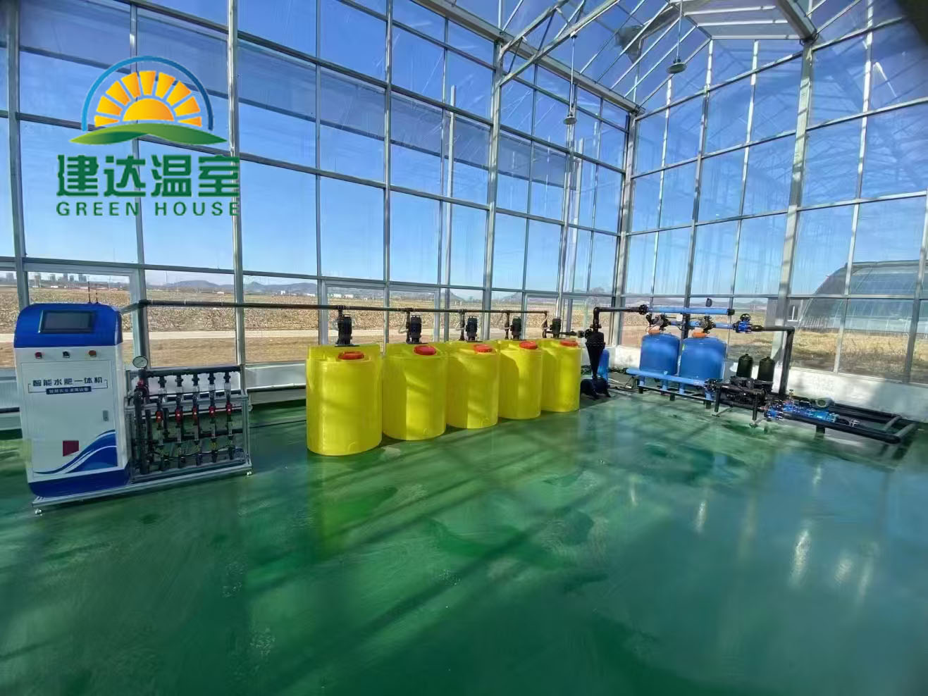 Application of Intelligent Water and Fertilizer Irrigation in Greenhouse
