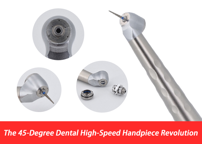 45-Degree Dental High-Speed Handpiece