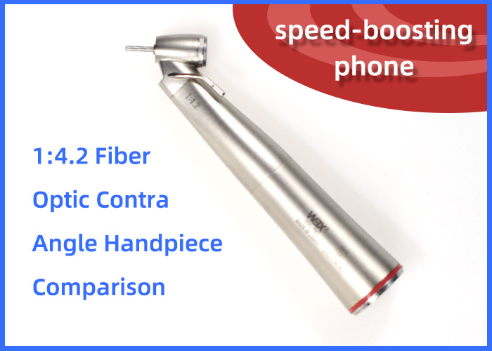 1:4,2 Vergleich von faseroptischen Winkelstücken