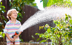 Booster pump for outdoor