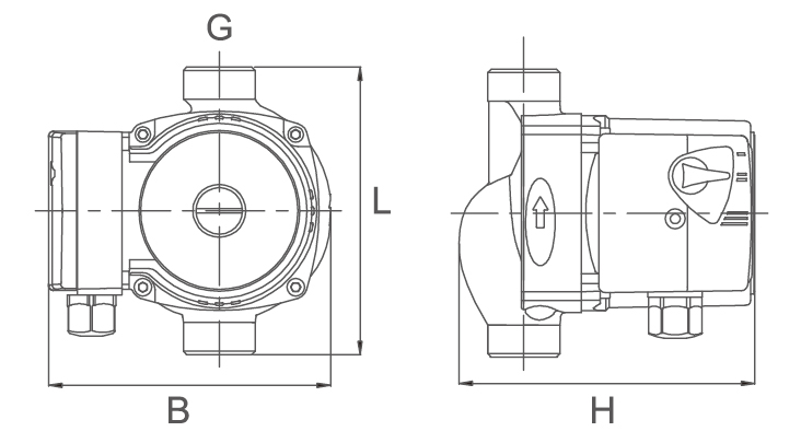 Electric circulation pump