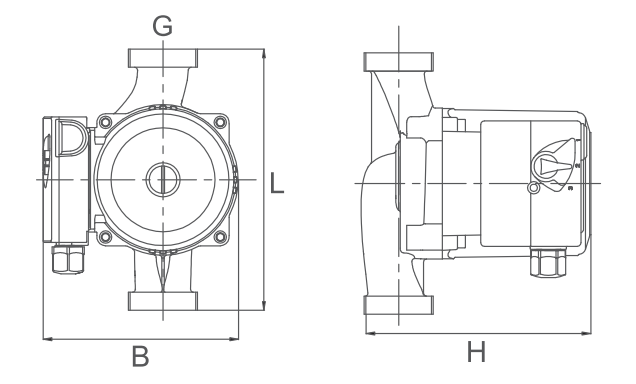 Frequency conversion shielding pump