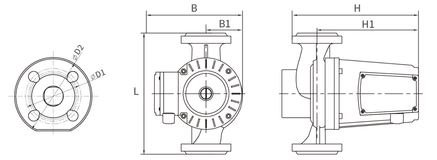 High power water pump