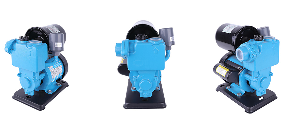 Automatic control self-priming pump