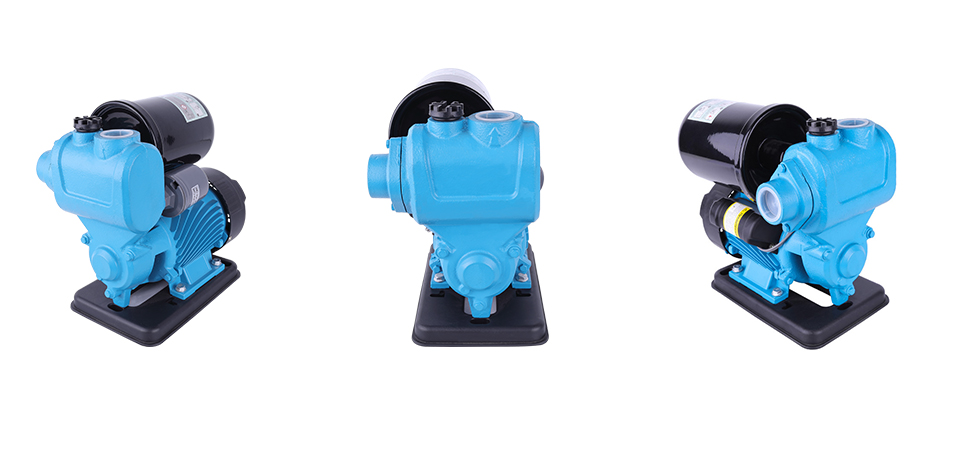 Horizontal self-priming pumps