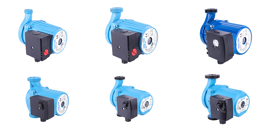 Circulation booster shielded pump
