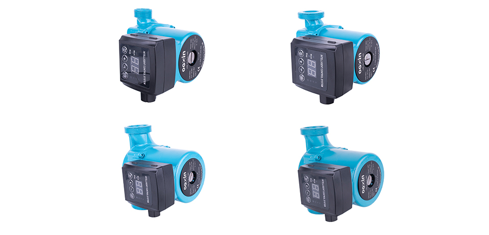 Intelligent temperature-controlled circulating pump for home use