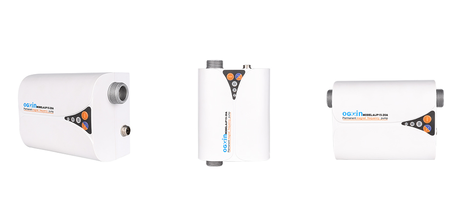 Intelligent frequency conversion booster pump
