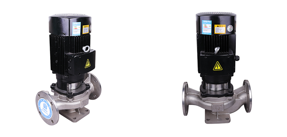 Vertical single - stage pipeline pump