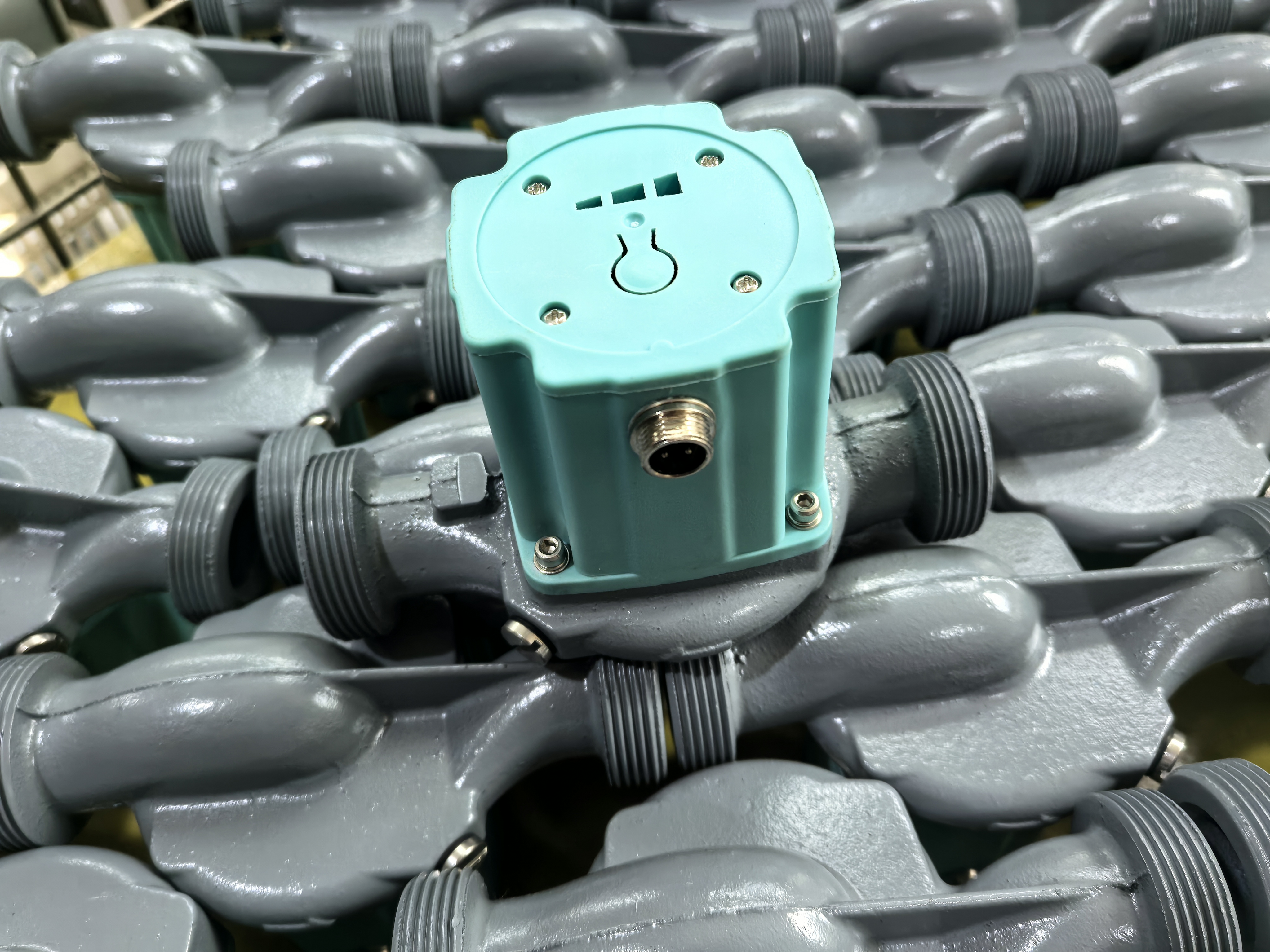 Circulation booster shielded pump