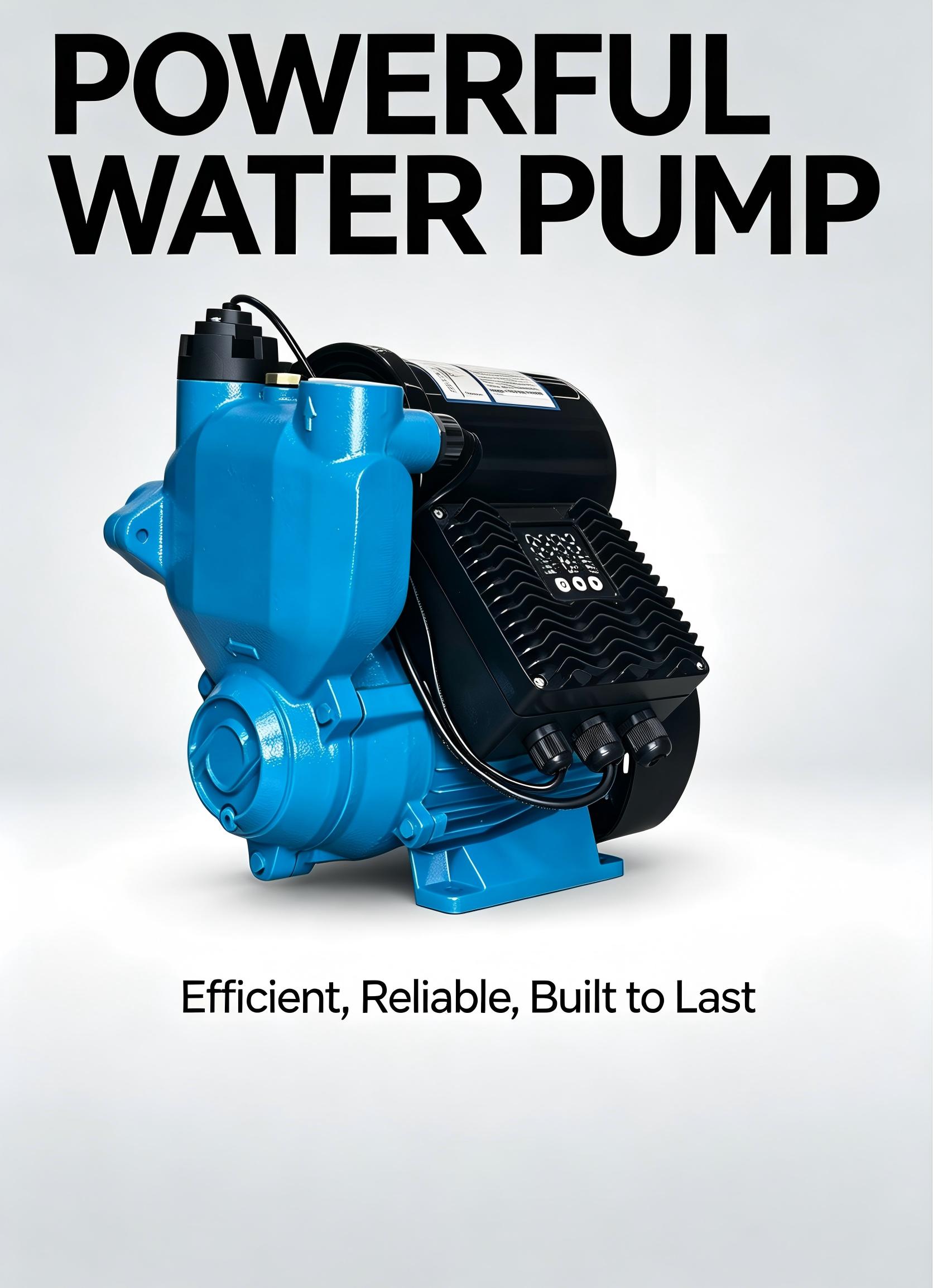 Intelligent self-priming pump does not produce water is what reason analysis