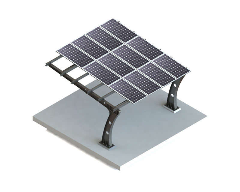 Steel Solar Carport Mounting System