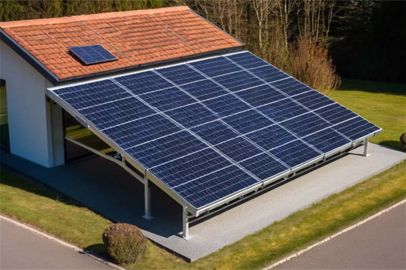 how many solar panels for carport