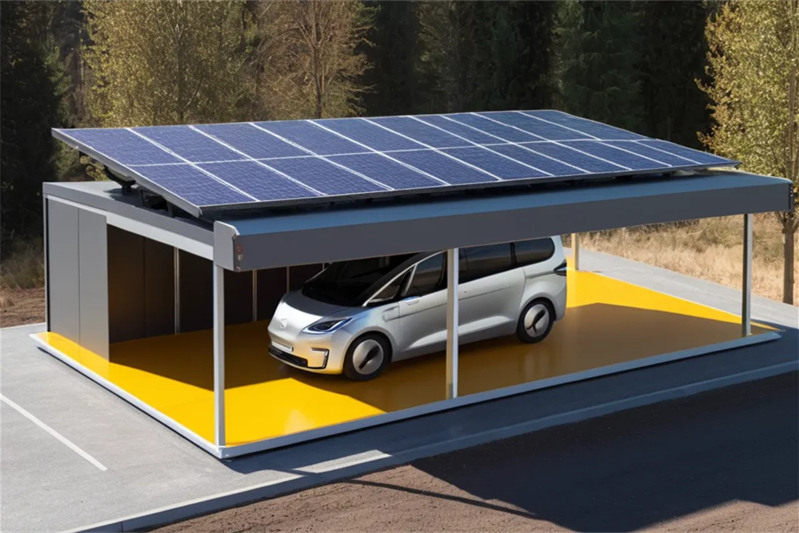 carport solar array