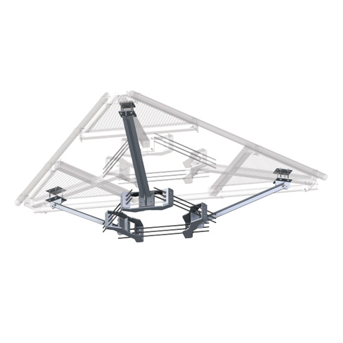 Kits de renfort unipolaires galvanisés à chaud pour plates-formes Kits de renfort unipolaires galvanisés à chaud pour plates-formes