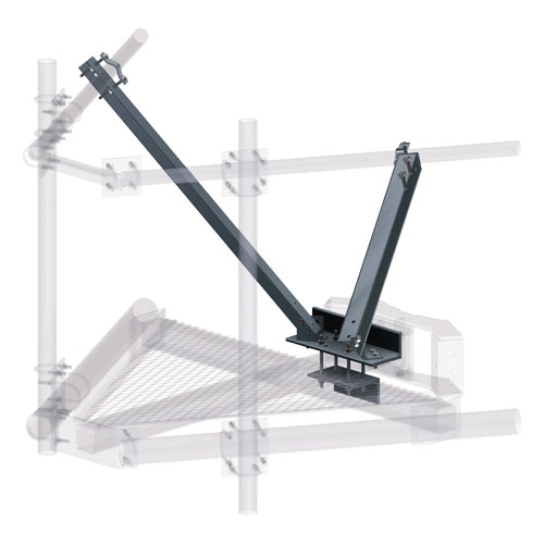 Kits de renfort unipolaires galvanisés à chaud pour plates-formes