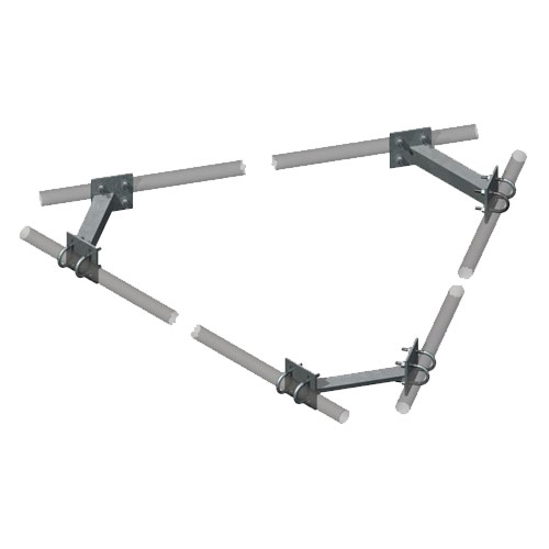 OEM Customized 3-Sector Stand-Off Frames For Monopole