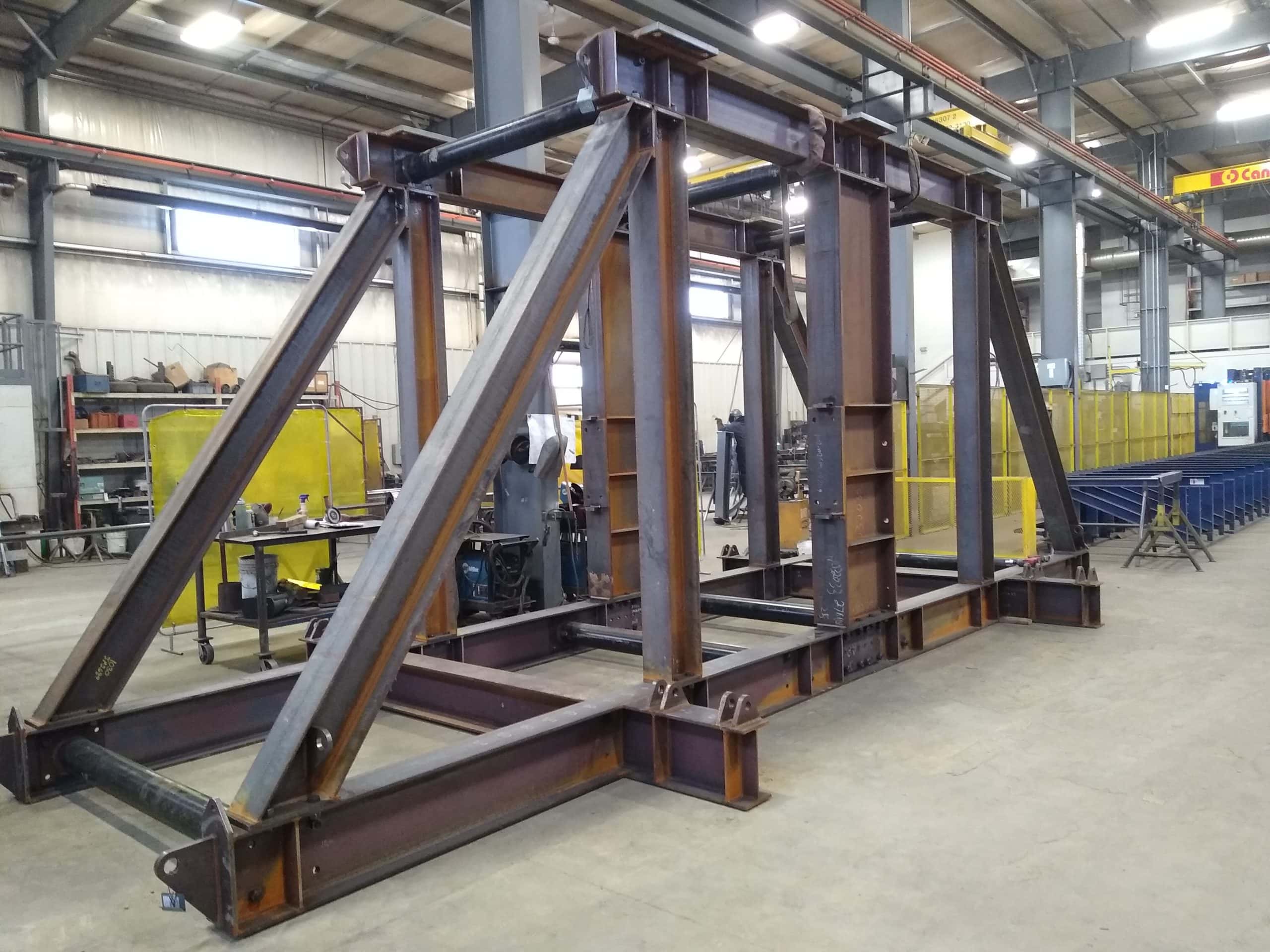 Fabrication de structures en acier soudées pour projets industriels et commerciaux Fabrication de structures en acier soudées pour projets industriels et commerciaux