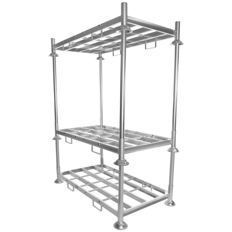 Stohovatelné vysokozdvižné vozíky s vysokou nosností, bezpečnostní odnímatelné stohovatelné sloupové palety